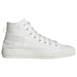 Men's - adidas Originals Nizza High RF - Off White/Cloud White/Cloud White