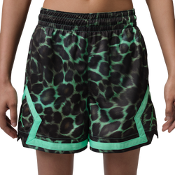 Women's - Jordan Sport Diamond 4in AOP Short - Green Glow/Green Glow