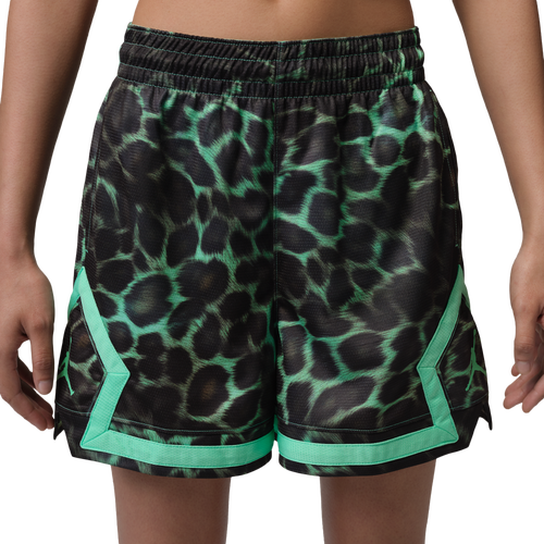WOMENS - Jordan Sport Diamond 4in AOP Short - Green Glow