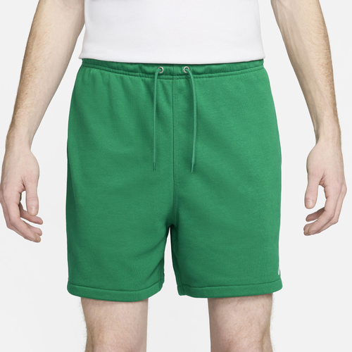 Nike Mens  Club Flow Futura Shorts In Malachite/white/malachite