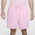 Nike Club Flow French Terry Shorts - Men's Pink Foam/White/Pink Foam