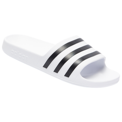 Women's - adidas Adilette Shower Slides - Core Black/White/White