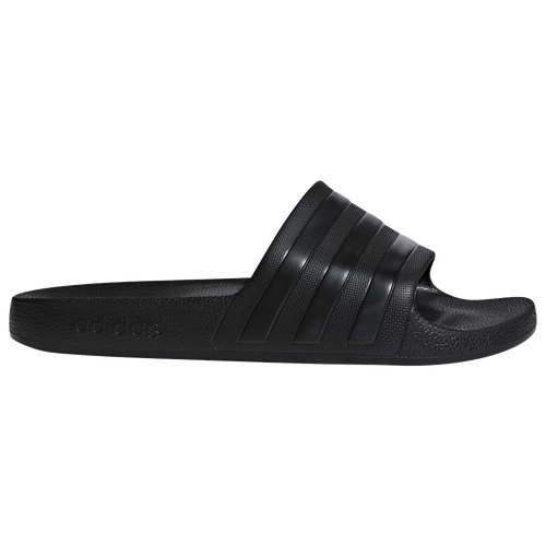 

adidas Mens adidas Adilette Aqua Core - Mens Shoes Black/Black Size 9.0