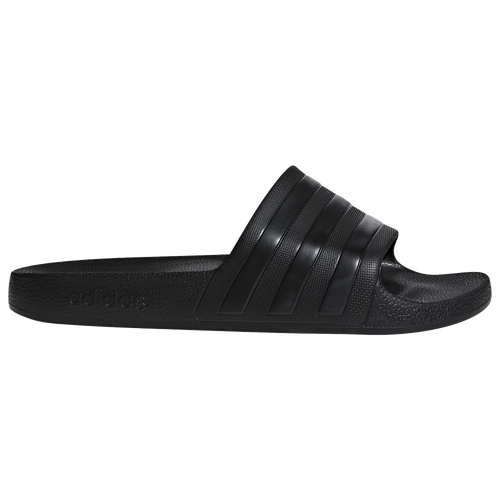 

adidas Mens adidas Adilette Aqua Core - Mens Shoes Black/Black Size 11.0