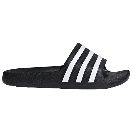  - adidas Adilette Aqua Slides - White/Black