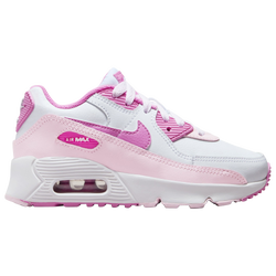 Boys' Preschool - Nike Air Max 90 - Playful Pink/White/Pink Foam