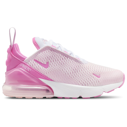 

Nike Boys Nike Air Max 270 - Boys' Preschool Shoes White/Playful Pink/Pink Foam Size 12.0