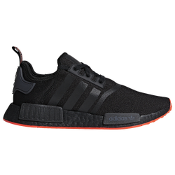 Men's - adidas Originals NMD R1 - Black/Black/Solar Red