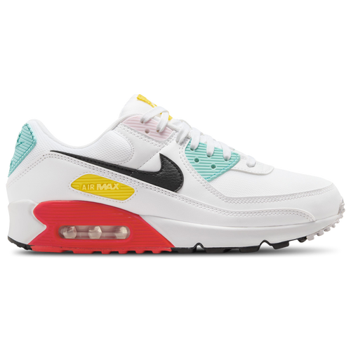 

Nike Womens Nike Air Max 90 NN - Womens Running Shoes White/Black/Pink Foam Size 08.5