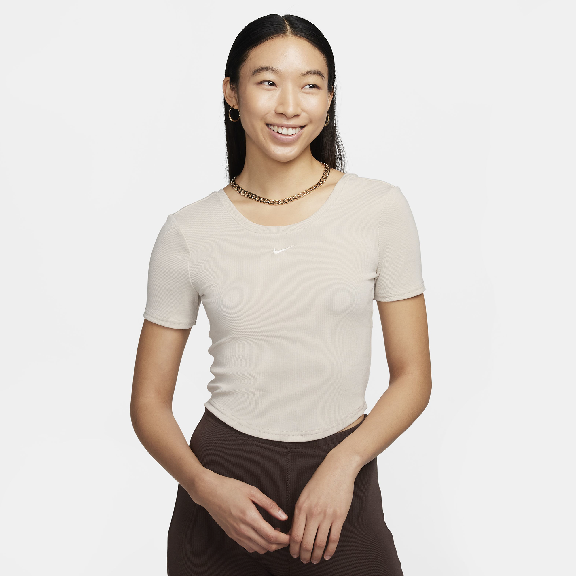 Nike Chill Knit Mini Rib Top