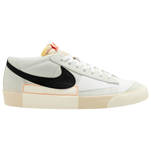 MENS - Nike Blazer Low Pro Club - White/Black Beach