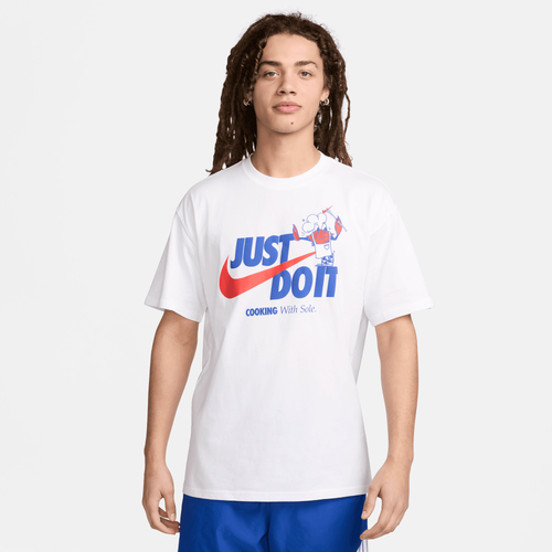 

Nike Mens Nike NSW Airmax 90 OC HBR T-Shirt - Mens White/Multi Size M