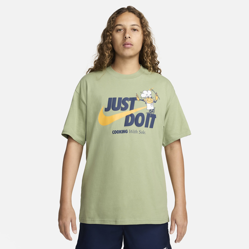 

Nike Mens Nike NSW Airmax 90 OC HBR T-Shirt - Mens Oil Green Size L