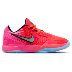 Boys' Grade School - Nike Ja 2 Kool Aid - Bright Crimson/Flat Silver/Hyper Pink