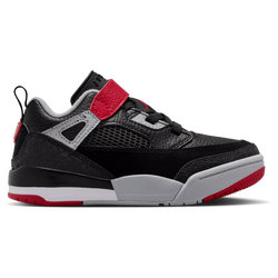 Boys' Preschool - Jordan Spizike Low - Black/Gym Red/Wolf Gray