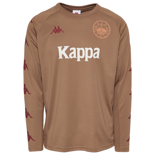 

Kappa Mens Kappa Authentic Fred Jersey - Mens Beige/White Size L