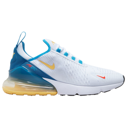 Men's - Nike Air Max 270 - Industrial Blue/Citron Pulse/White