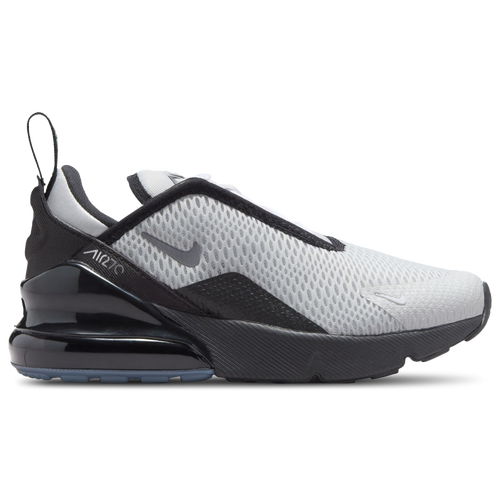 

Boys Preschool Nike Nike Air Max 270 - Boys' Preschool Shoe Photon Dust/Metallic Cool Grey/Black Size 12.0