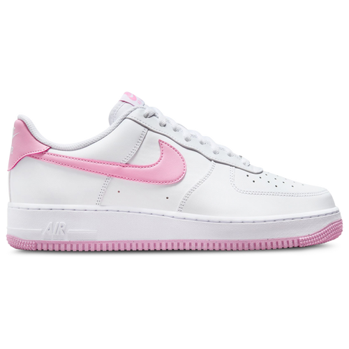 Nike Mens  Air Force 1 '07 Ess In White/pink Rise/white