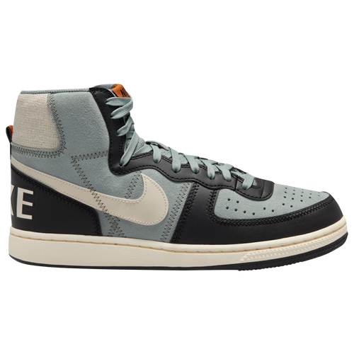 

Nike Mens Nike Terminator High - Mens Basketball Shoes Light Pumice/Pale Ivory/Black Size 10.5