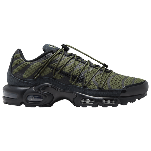 Nike Mens  Air Max Plus Utility In Green/black/beige