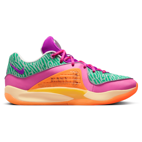 

Nike Mens Kevin Durant Nike KD 16 - Mens Basketball Shoes Hyper Violet/Barely Green/Stadium Green Size 10.0