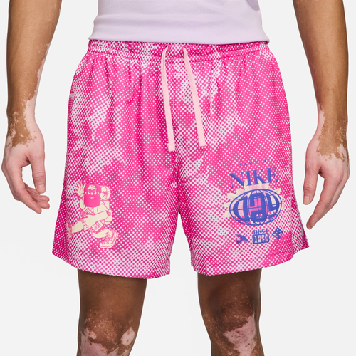 

Nike Mens Nike Club Mesh Flow Dayhike Shorts - Mens Alchemy Pink/Medium Soft Pink Size S