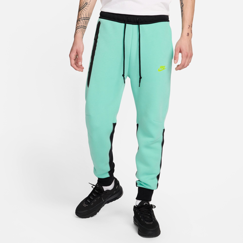 

Nike Mens Nike Tech Fleece Joggers - Mens Emerald Rise/Black Size XXL