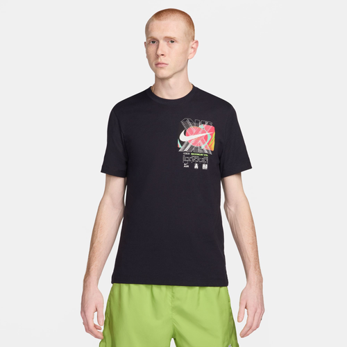 

Nike Mens Nike NSW Max Volume Short Sleeve Crew T-Shirt - Mens Black Size S