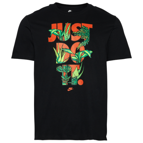 

Nike Mens Nike Escape JDI T-Shirt - Mens Black/Orange Size XL