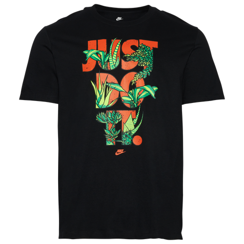 

Nike Mens Nike Escape JDI T-Shirt - Mens Black/Orange Size XS
