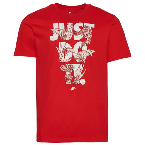 

Nike Mens Nike Escape JDI T-Shirt - Mens White/Red Size M