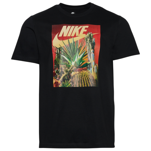 

Nike Mens Nike Escape Photo T-Shirt - Mens Orange/Black Size S