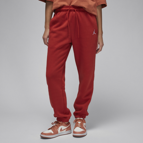 

Jordan Womens Jordan Brooklyn Fleece Pants - Womens Dune Red Size S