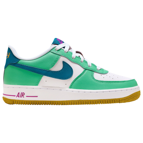 

Boys Nike Nike Air Force 1 LV8 AP - Boys' Grade School Basketball Shoe Spring Green/White/Green Abyss Size 05.0