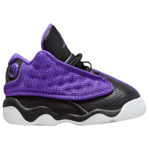 

Jordan Girls Jordan Retro 13 - Girls' Toddler Basketball Shoes Purple Venom/Black/White Size 10.0