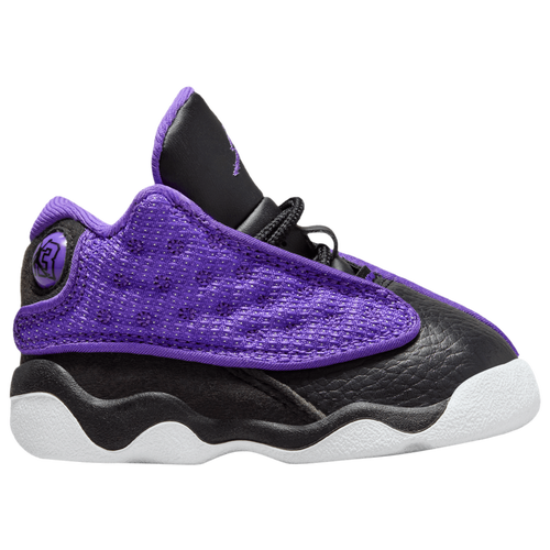 

Jordan Girls Jordan Retro 13 - Girls' Toddler Basketball Shoes Purple Venom/Black/White Size 8.0