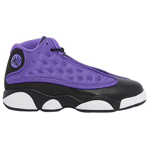 

Jordan Girls Jordan Retro 13 - Girls' Preschool Basketball Shoes Purple Venom/Black/White Size 03.0
