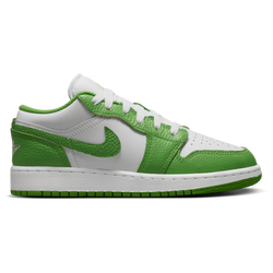 Boys' Grade School - Jordan Air Jordan I Low SE - White/Green