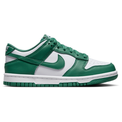 Girls' Grade School - Nike Dunk Low DE - White