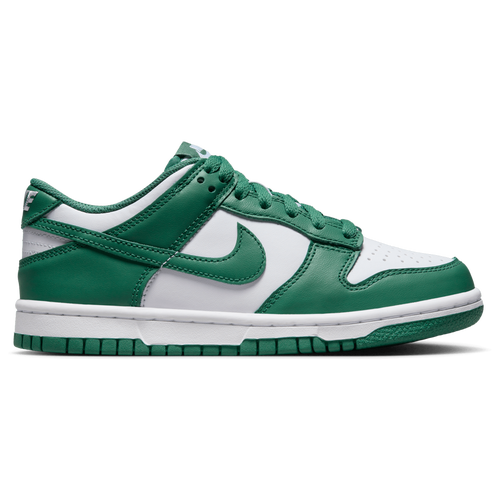 Shop Nike Girls  Dunk Low De In White