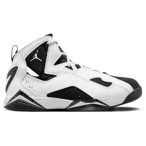 

Jordan Mens Jordan True Flight - Mens Basketball Shoes White/Black Size 10.0