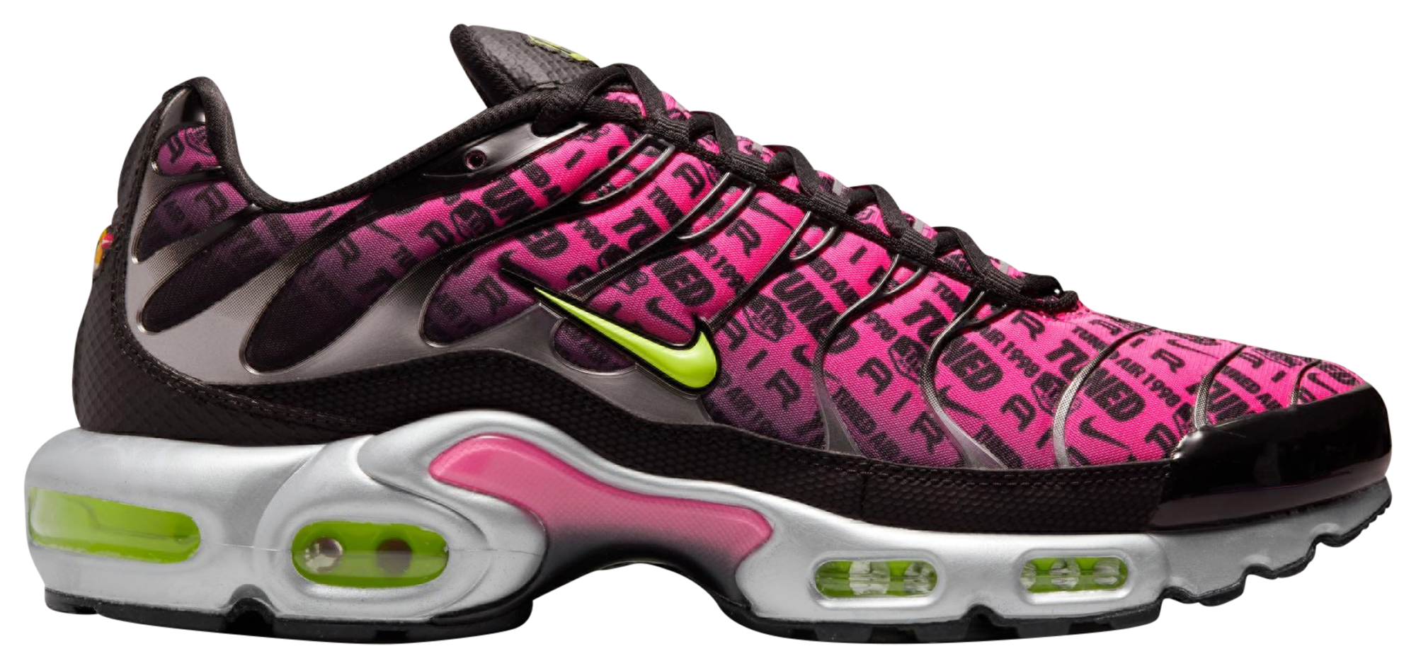 Nike air max hotsell plus pink and black