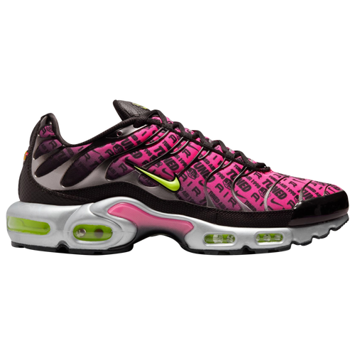Nike Mens  Air Max Plus Mer In Black/volt/hyper Pink
