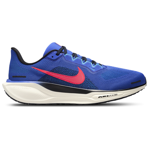 

Nike Mens Nike Zoom Pegasus 41 Wide - Mens Running Shoes Black/Astronomy Blue/Hot Punch Size 10.0