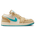 Jordan AJ 1 Low - Women's Tan/Teal