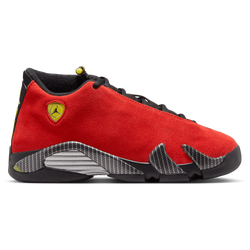 Boys' Grade School - Jordan Air Jordan 14 Retro V2 - Black/Red
