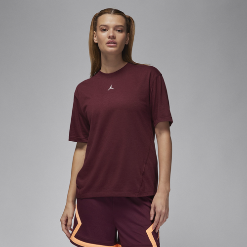 

Jordan Womens Jordan SPT Diamond Top - Womens Night Maroon Size S