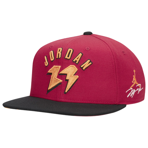  - Jordan Pro MVP Snapback Cap - Red/Black