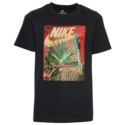 

Nike Boys Nike Escape to Nature T-Shirt - Boys' Grade School Black Size S